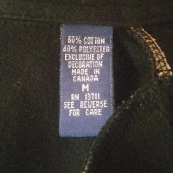 Karen Scott Cotton Rich Ghost Halloween Spooky Button Up Shirt Size Medium - Picture 7 of 7